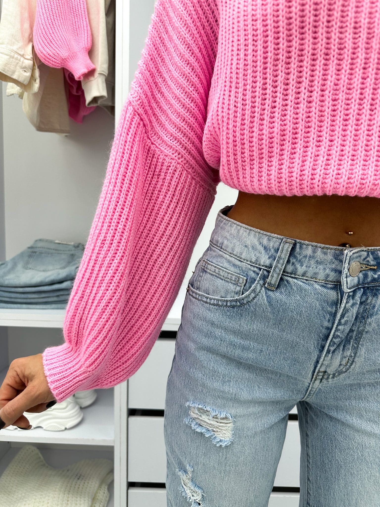 Jeansy Mom Fit – Jasnoniebieskie - Image 4