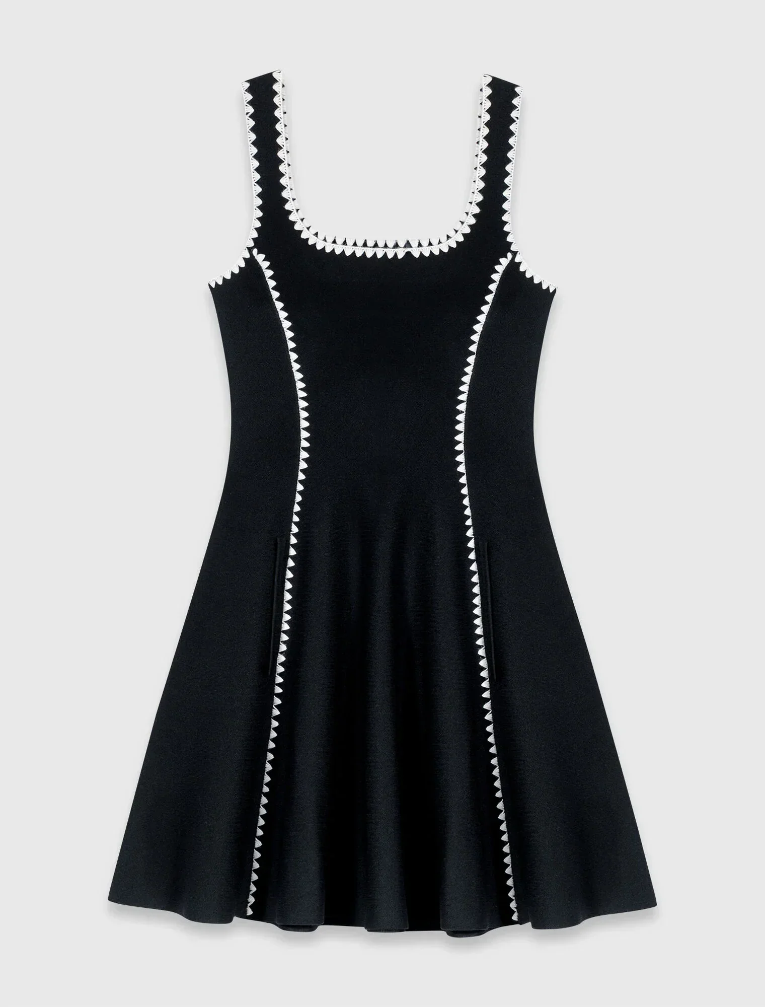 MAJE DRESS SET BLACK LINES - Image 2