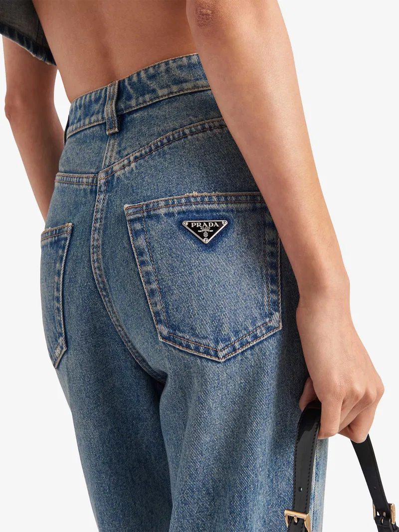 CLASSY TRIANGLE DENIM JEANS