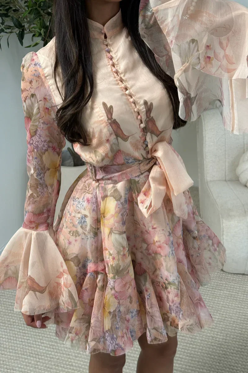 Sukienka Rosalie – Jasnoróżowa - Image 4