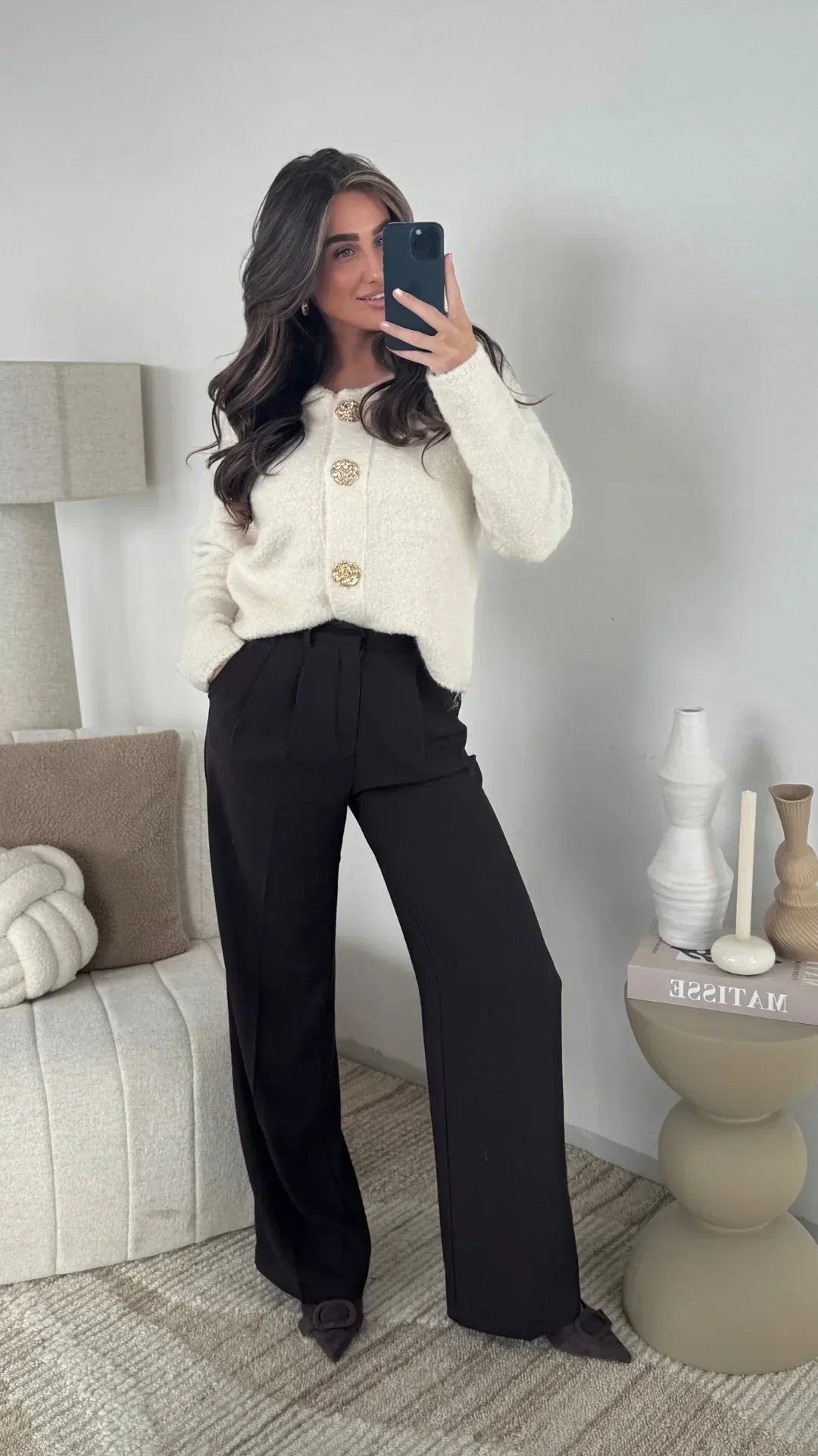 Sweter Amara – Kremowy - Image 3