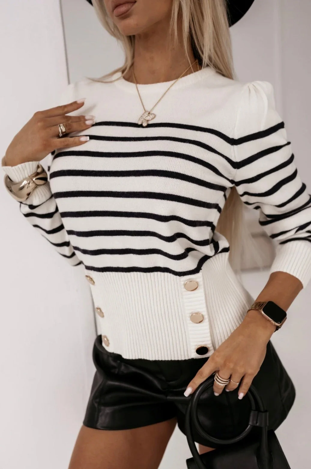 Sweter French Style – Paski - Image 3